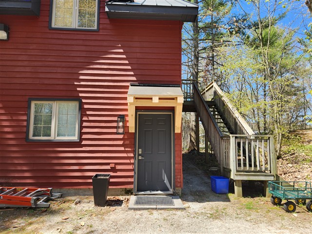 Exterior porch